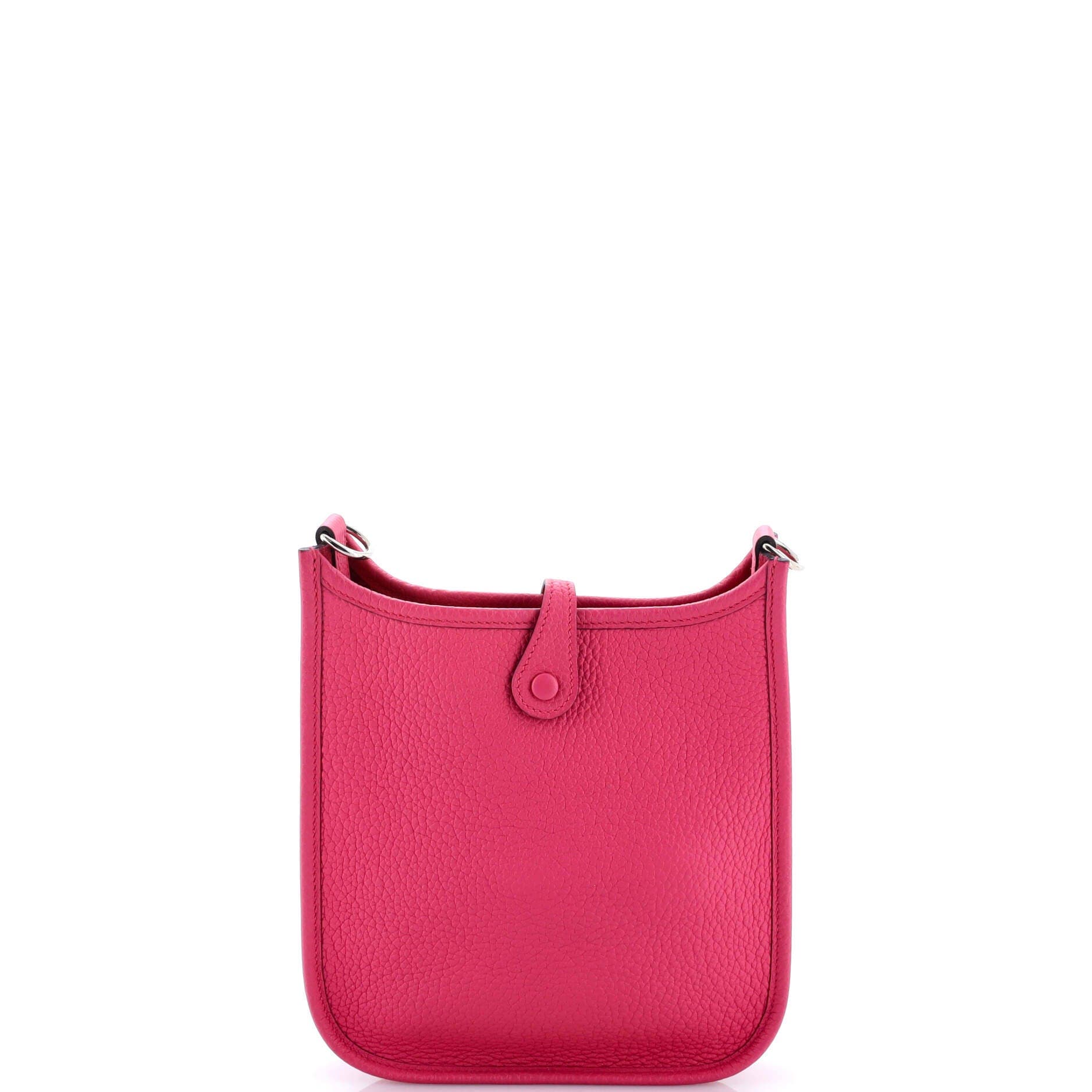 Pre-Owned Hermes Evelyne Bag Gen III Clemence TPM, Alternate, color, Magnolia