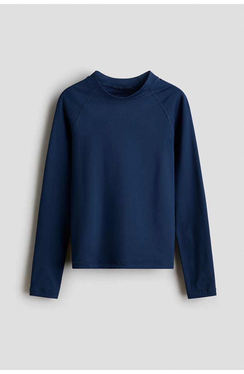 H&M Swim Top, Main, color, Dark Blue