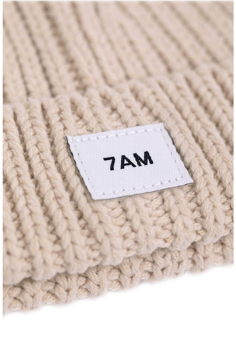 Kids' Chunky Beanie, Alternate, color, SAND