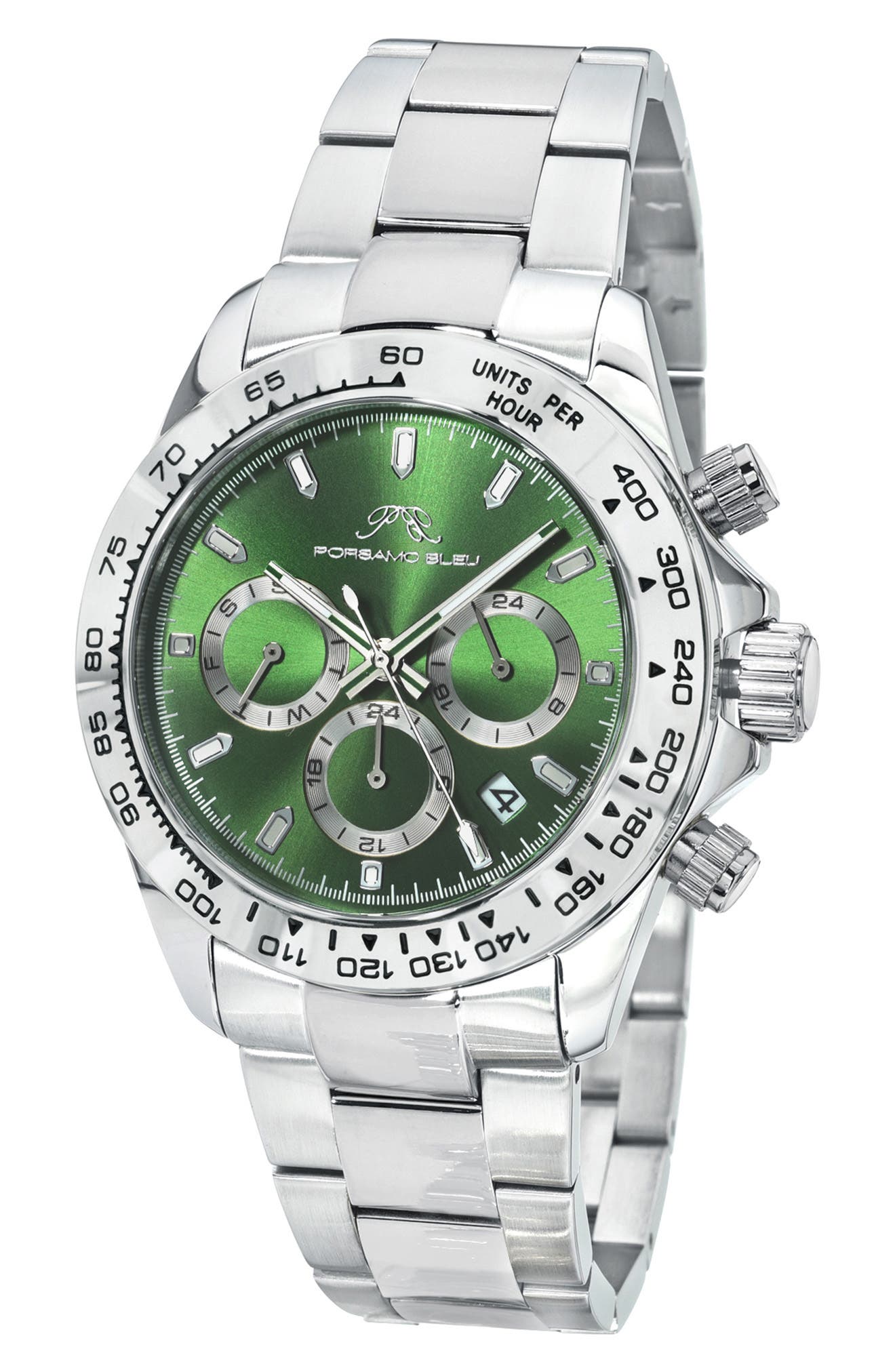 PORSAMO BLEU Preston Bracelet Watch, 44mm