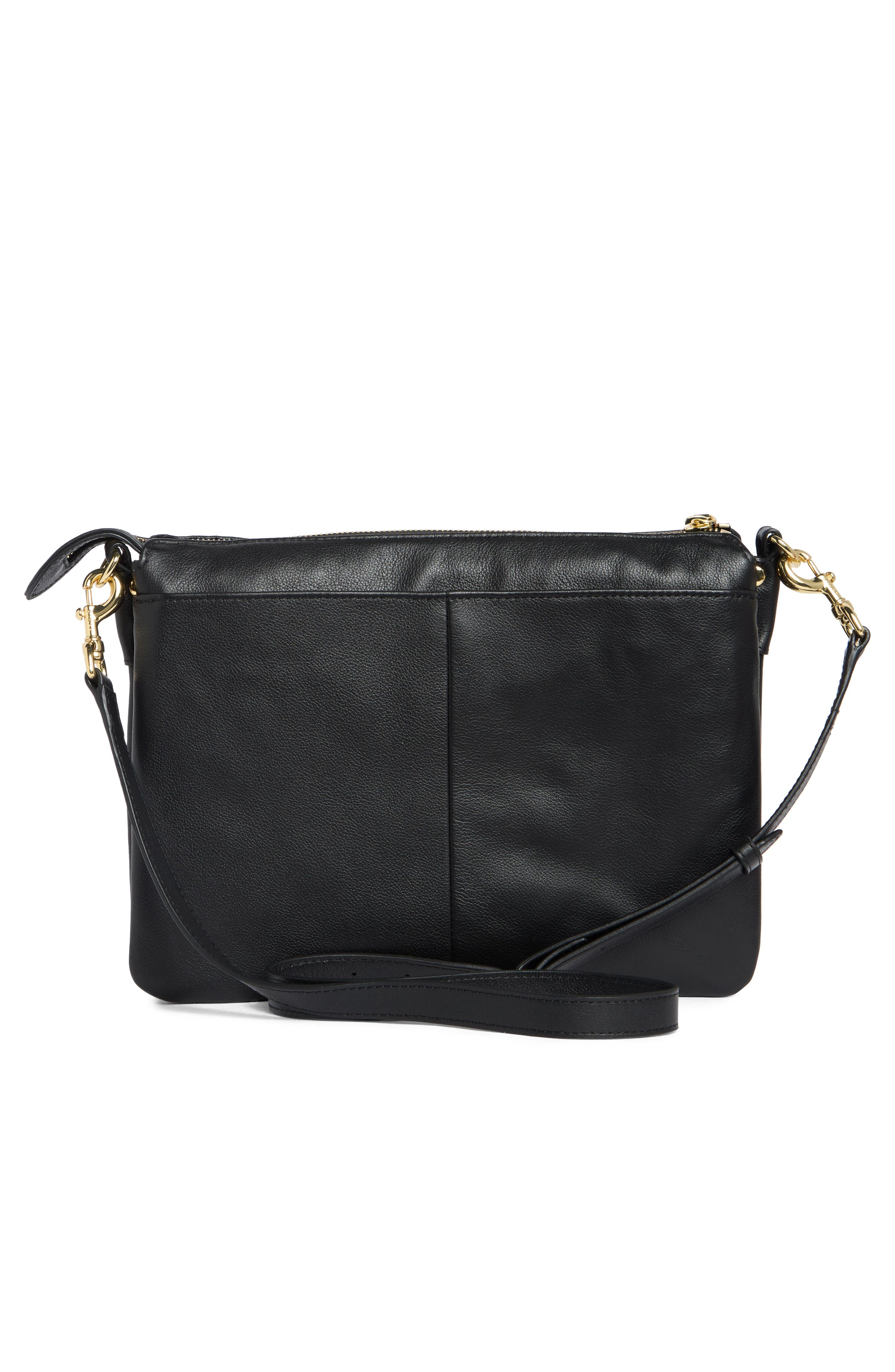 AIMEE Capri Large Crossbody Bag, Alternate, color, Black
