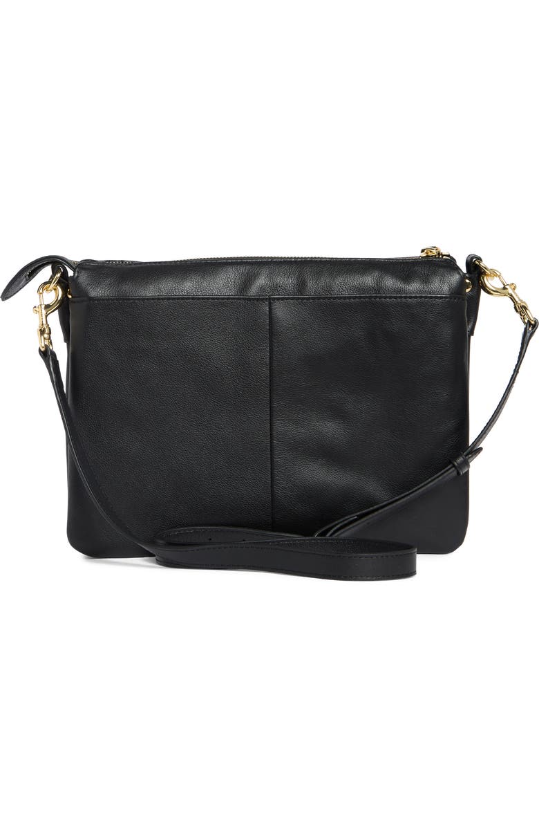 AIMEE Capri Large Crossbody Bag, Alternate, color, Black