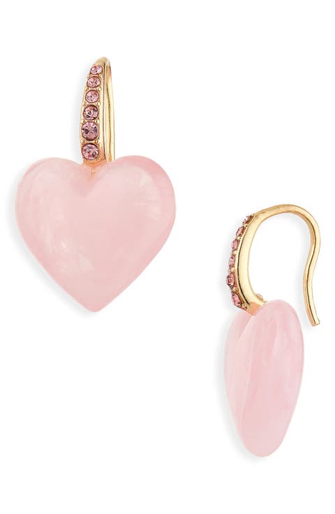 Hearts on Display Drop Earrings