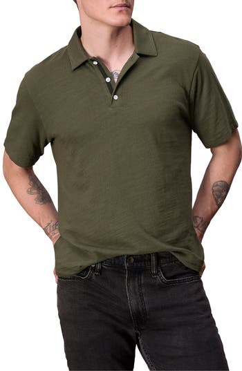 Rag & Bone Classic Flame Polo In Green