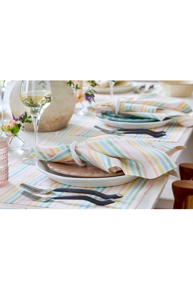 Solino Home Linen Dinner Napkins - Julia, 20" x 20", Alternate, color,