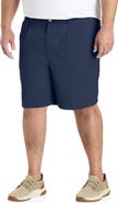 Harbor Bay by DXL Big & Tall Waist-Relaxer Pleated Shorts