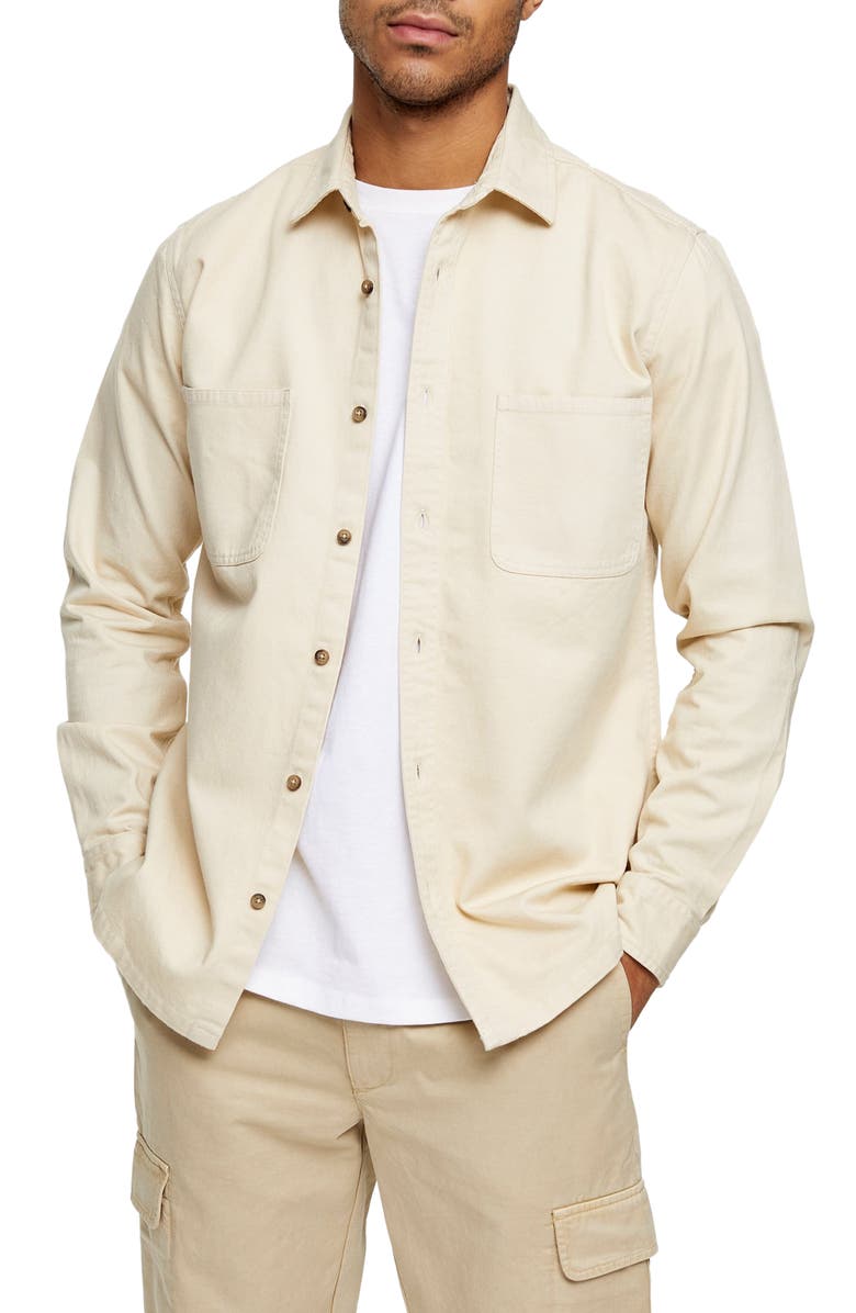 Topman Slim Fit Button-Up Shirt, Main, color, 