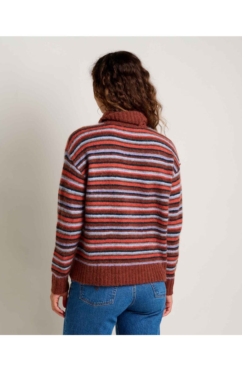 Toad & Co Toddy T-Neck Sweater, Alternate, color, Gourd
