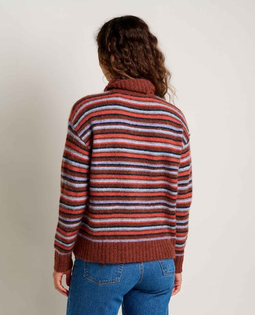 Toad And Co Toad & Co Toddy T-neck Sweater In Multi