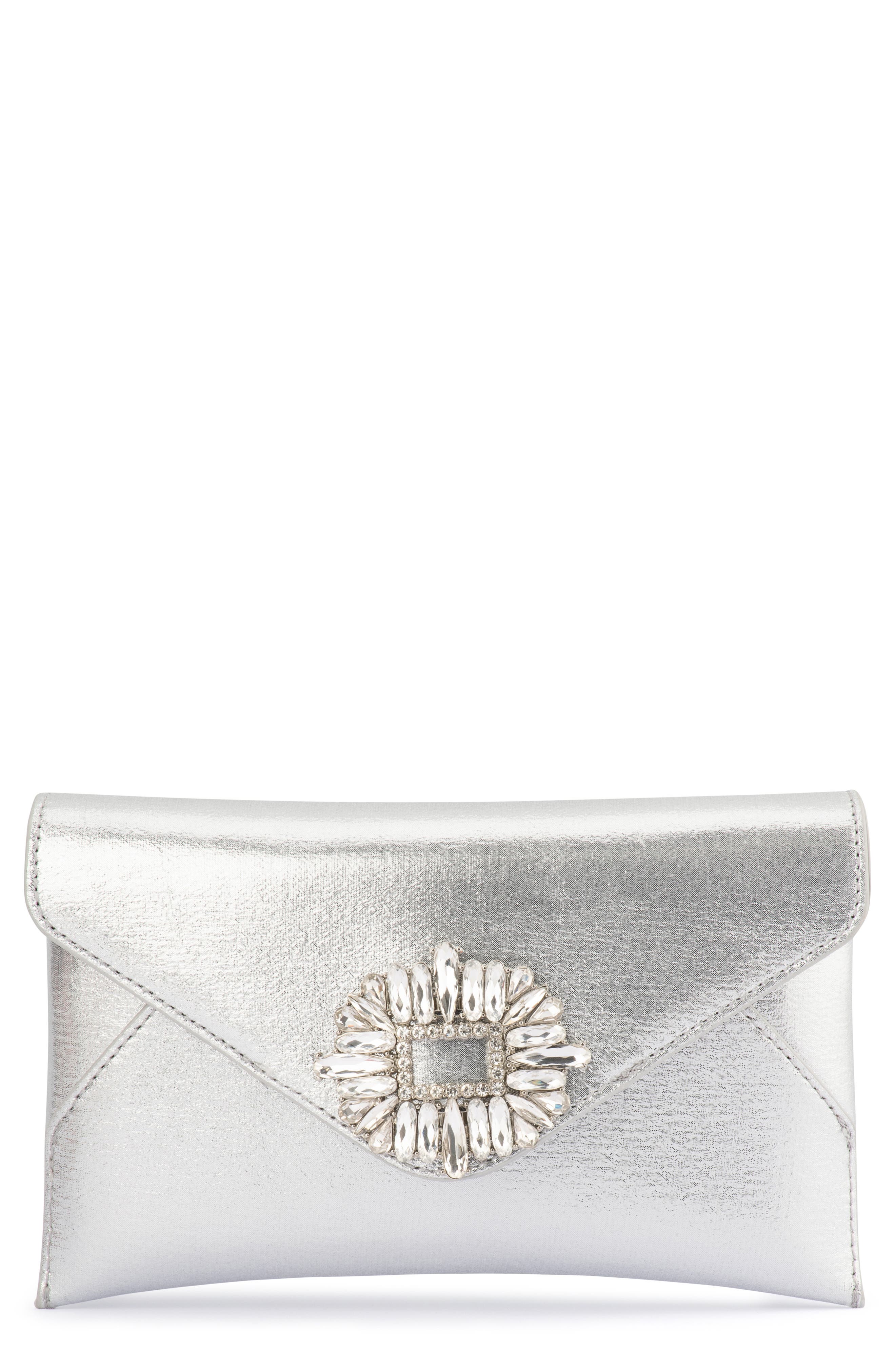 Olga Berg Antonia Envelope Clutch, Main, color, 