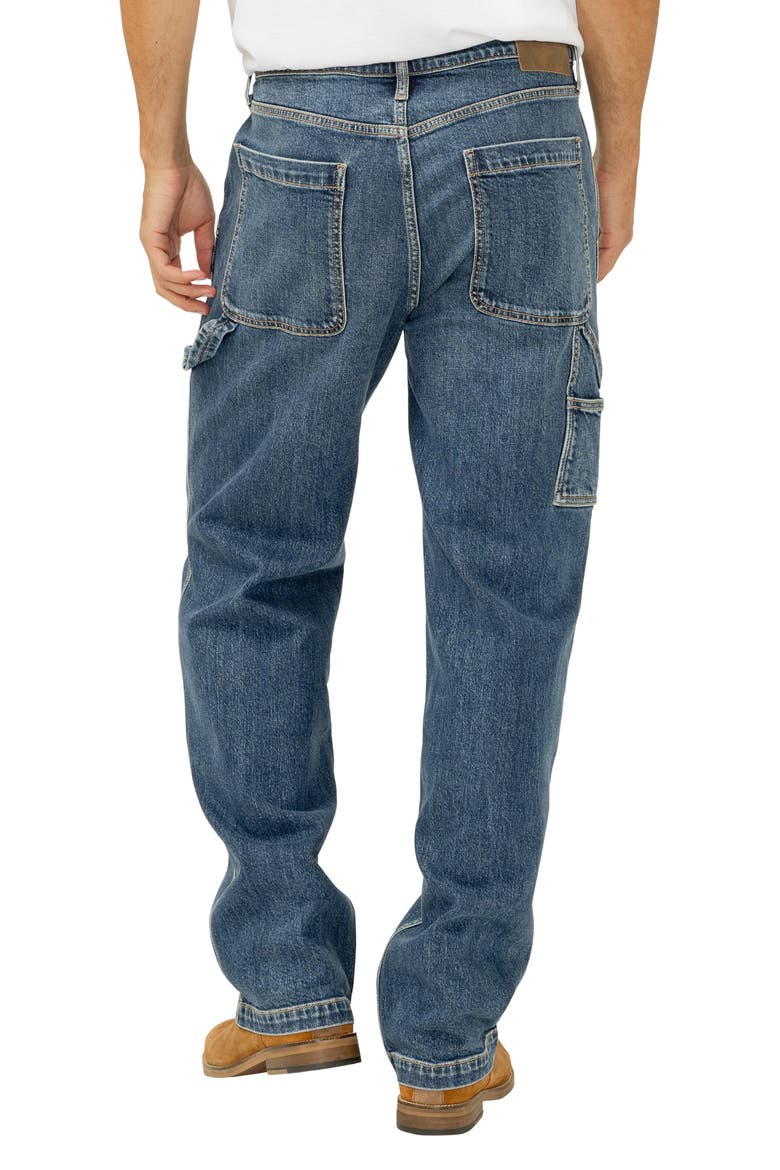 Big Guy Relaxed Fit Workwear Jeans, Alternate, color, MYRTLE