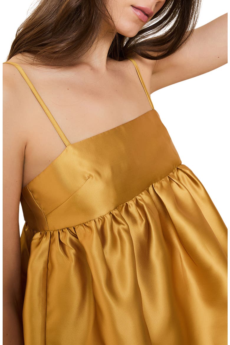 Yarden Satin Camisole, Alternate, color, OCHRE