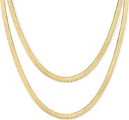 BEN ONI Herringbone Necklace Set, 5 mm