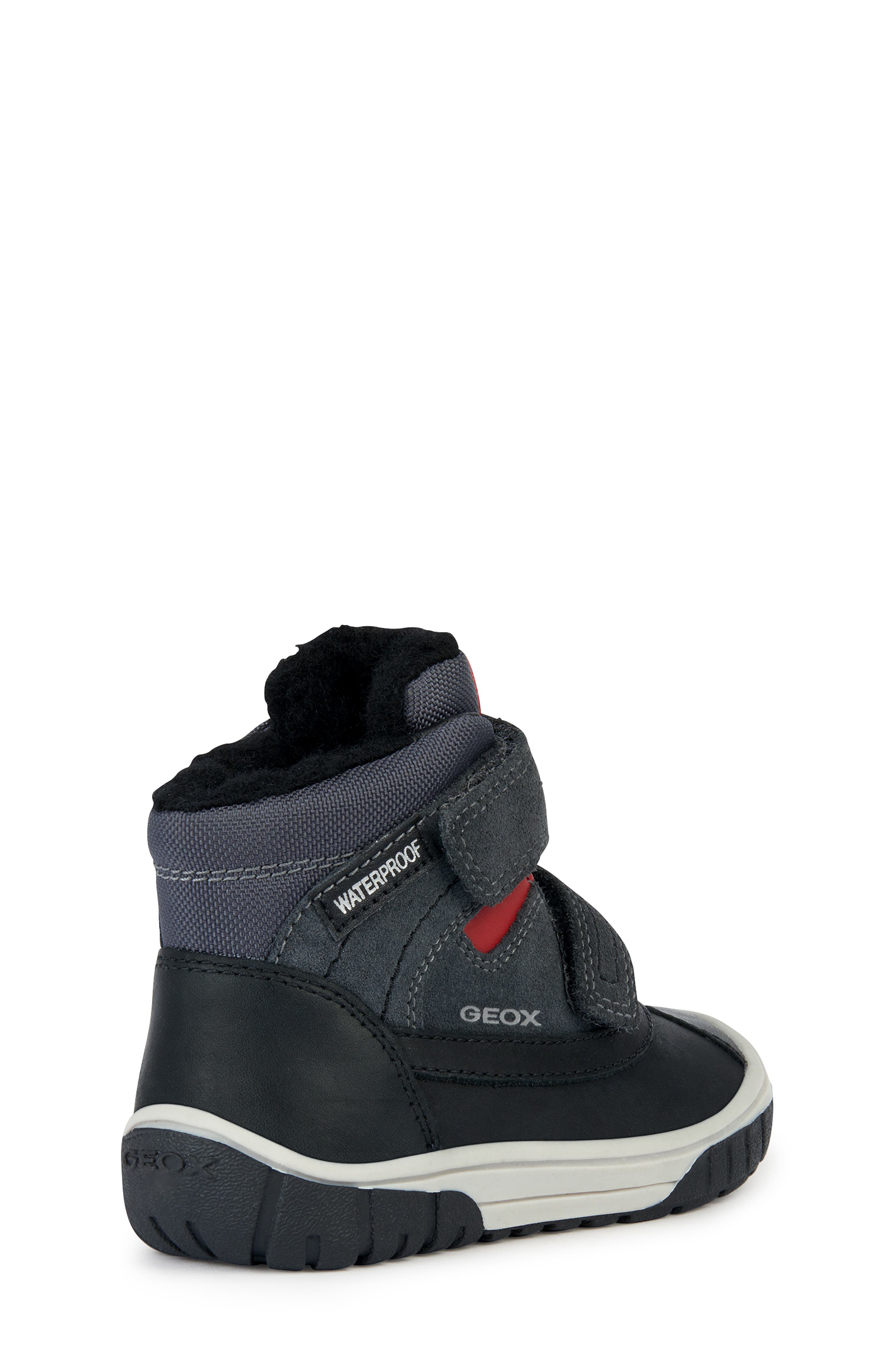 Geox Omar Waterproof Faux Fur Lined Boot, Alternate, color, 