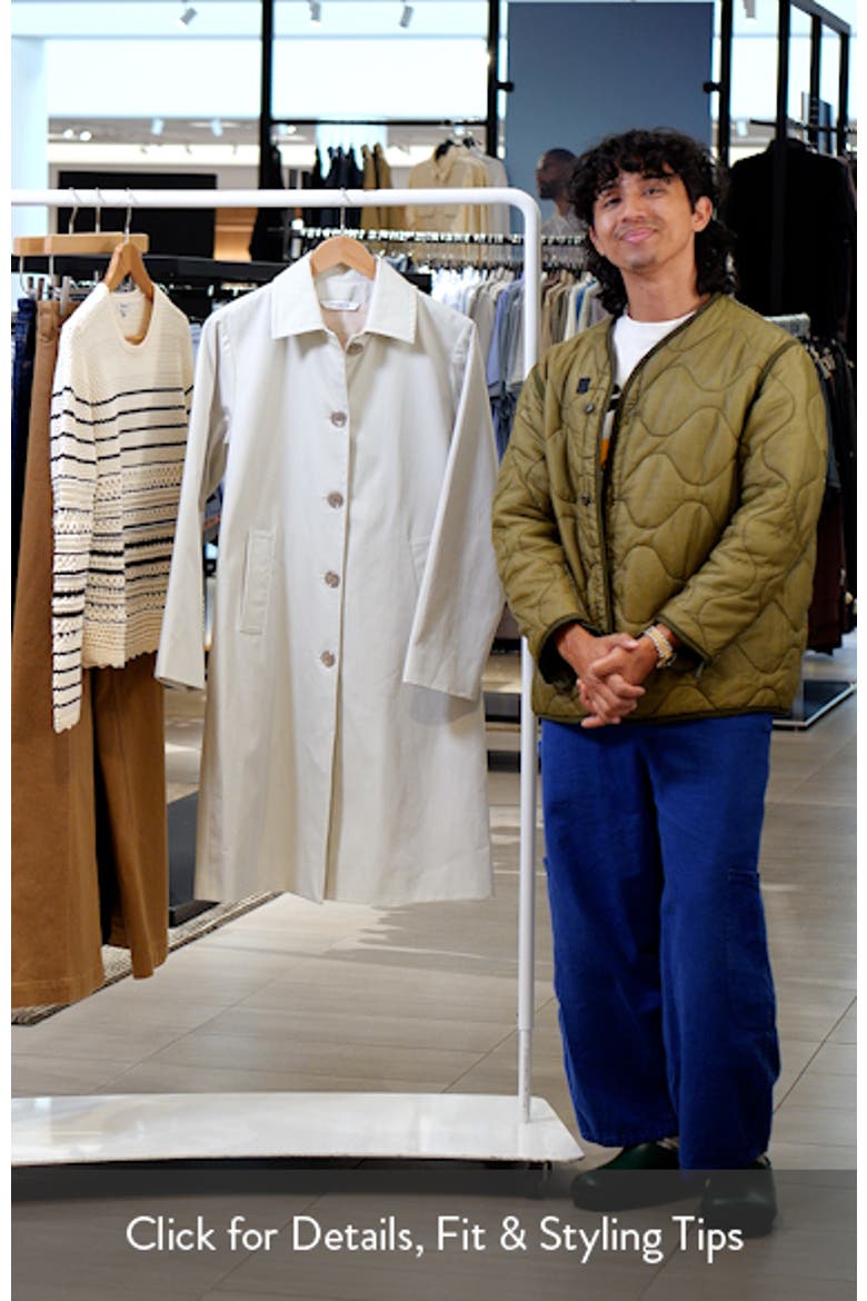 Carson Water-Resistant Raincoat video