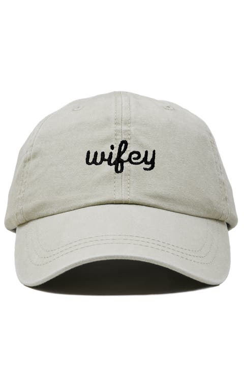 Wifey Embroidered Everyday Cap