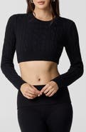 Florence by Mills Barre Crop Cable Sweater