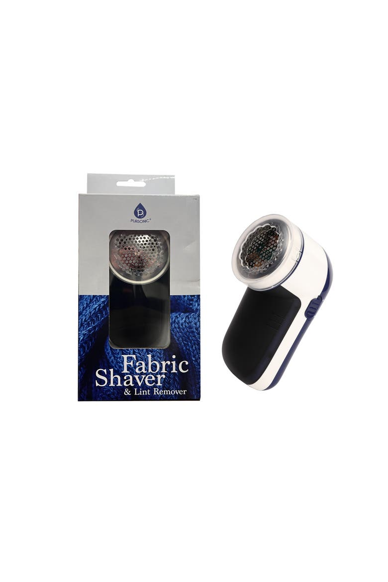 Fabric Shaver & Lint Remover with Cleaning Brush, Alternate, color, Black