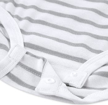 Logo Graphic Tee, Hat & Footed Pants Set