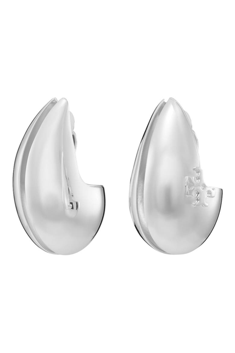 Wave Earrings, Main, color, LIGHT SILVER