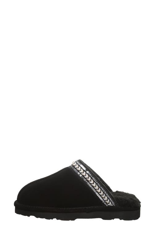 Bearpaw Tanya Scuff Slipper In Black
