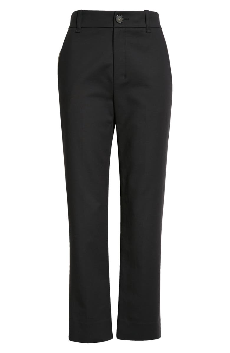 Vince Cotton Blend Cigarette Trousers, Alternate, color,