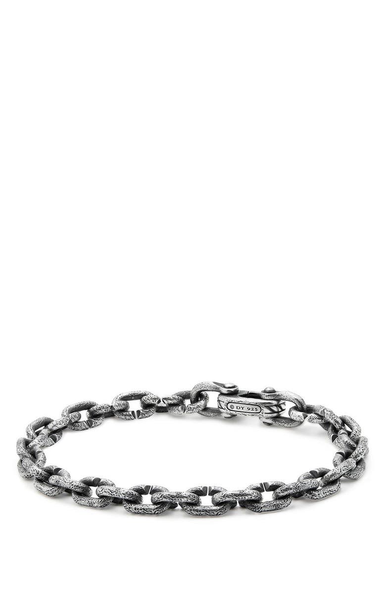 David Yurman Shipwreck Chain Bracelet, 6mm, Main, color,