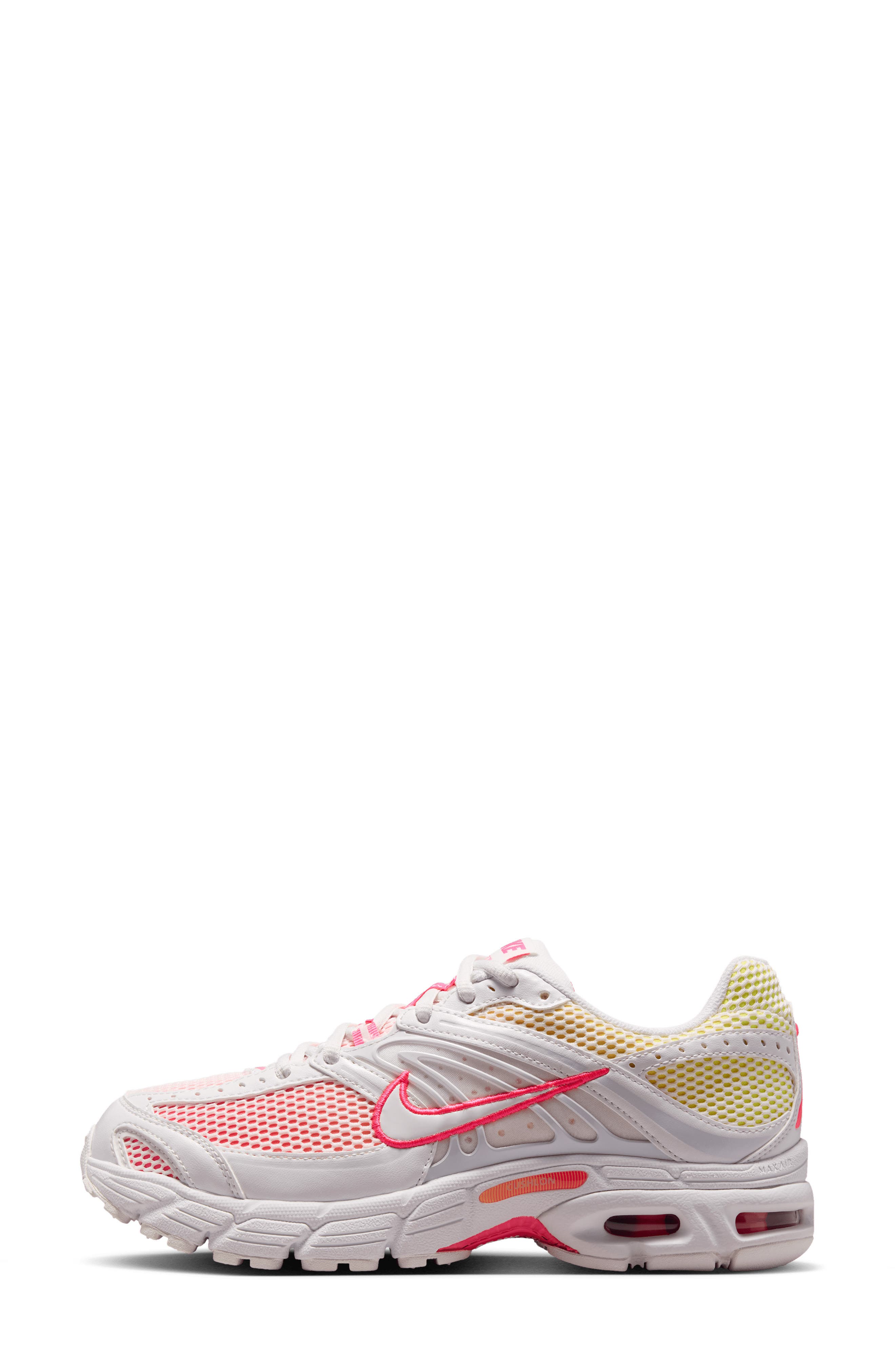 Air Max Moto 2K Running Shoe, Alternate, color, WHITE/ PINK/ ORANGE/ WHITE