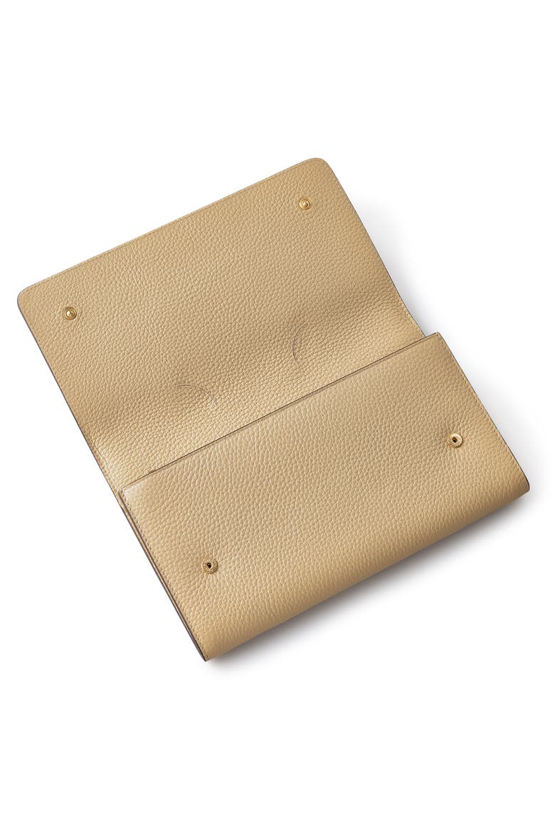 The Rathbone Large Flapover Travel Wallet, Alternate, color, Stone
