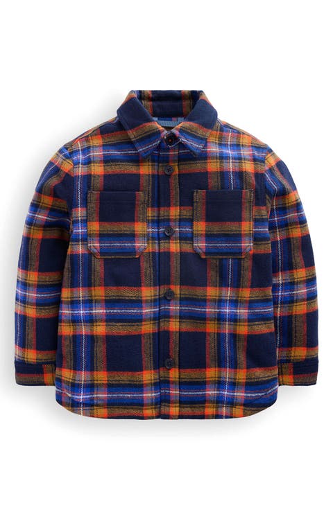 Kids' Check Shacket