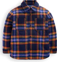 Mini Boden Kids' Check Shacket