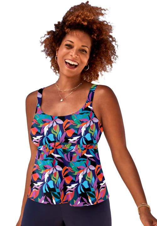 Swimsuits For All Flared Tankini Top