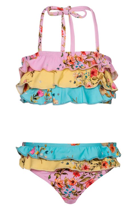 Kids' Ruffle Two-Piece Swimsuit (Toddler, Little Kid & Big Kid)