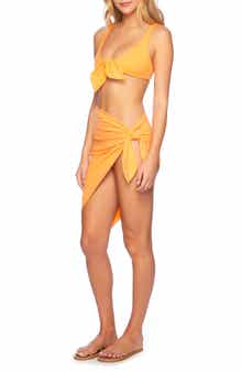 Susana Monaco Solid Cover-Up Sarong