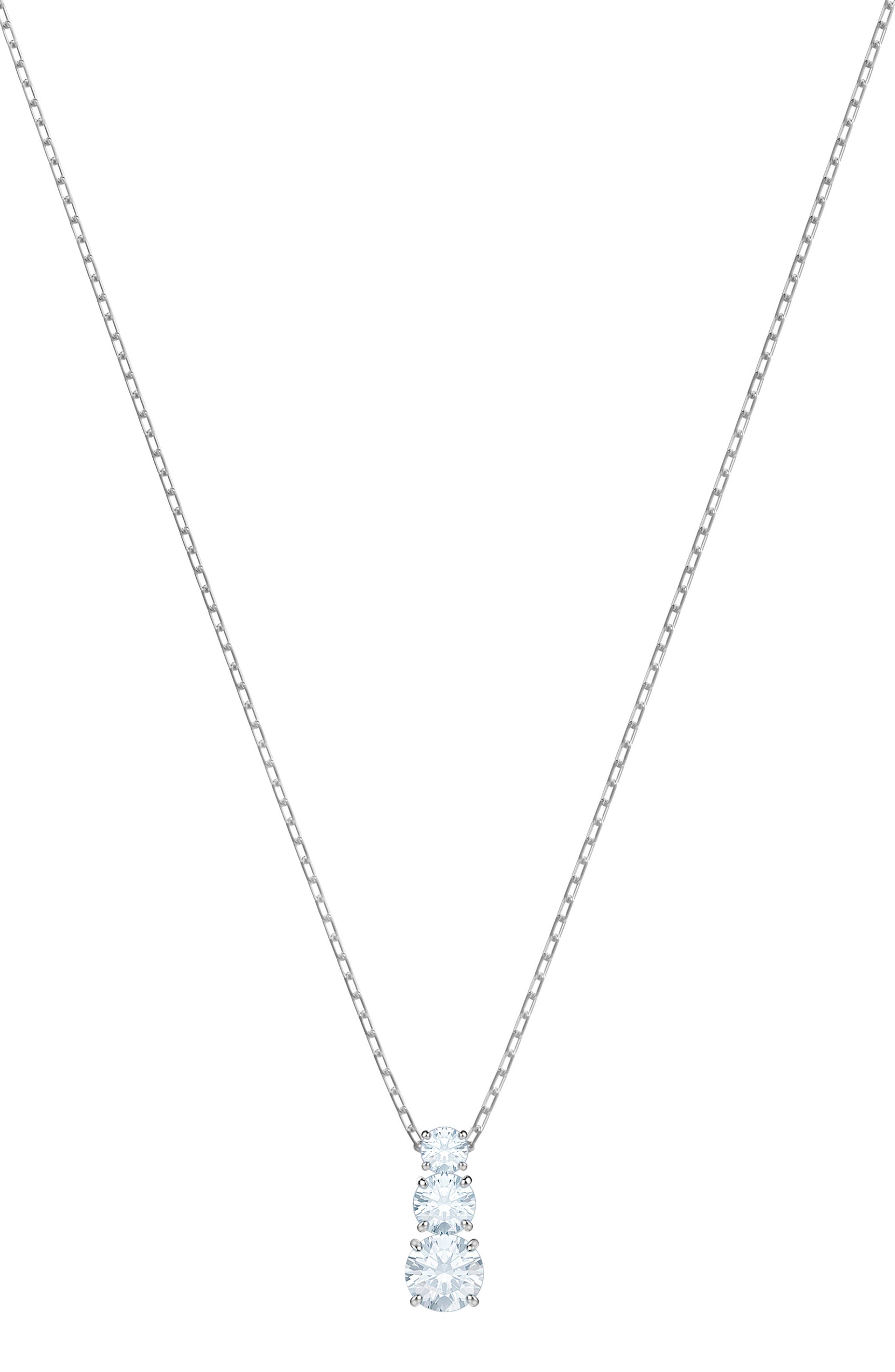 selected SILVER / CLEAR CRYSTAL