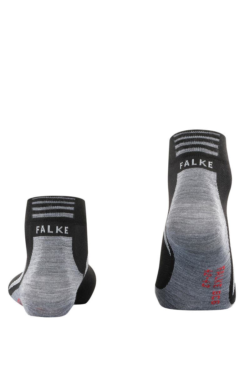 Falke BC6 Pro Cycling Socks, Alternate, color, Black-Mix