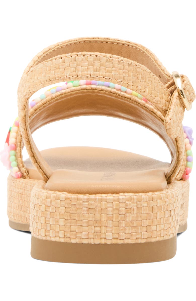 Steve Madden Kids' Arabela Ankle Strap Sandal, Alternate, color, Natural