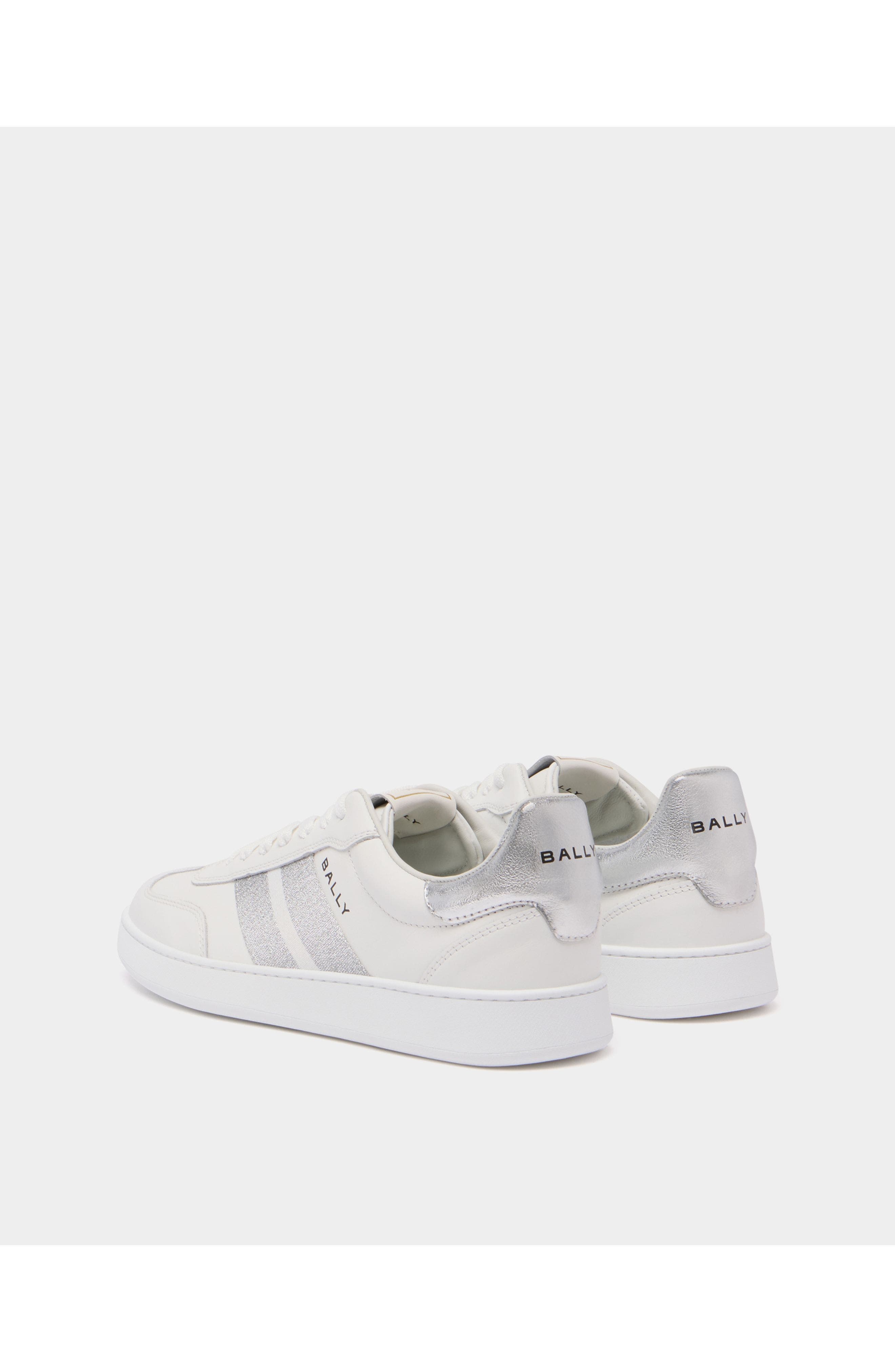 Bally Calf Leather Retro Crest Sneaker, Alternate, color, 