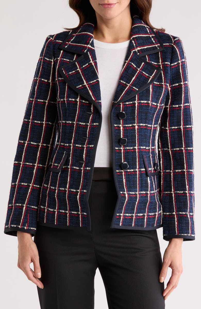 Favorite Daughter The Classic Wool Blend Tweed Jacket, Main, color, 