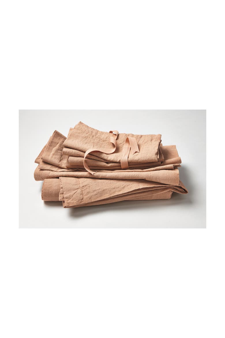 Threads Slub Napkin Set of 4, Alternate, color, Pink
