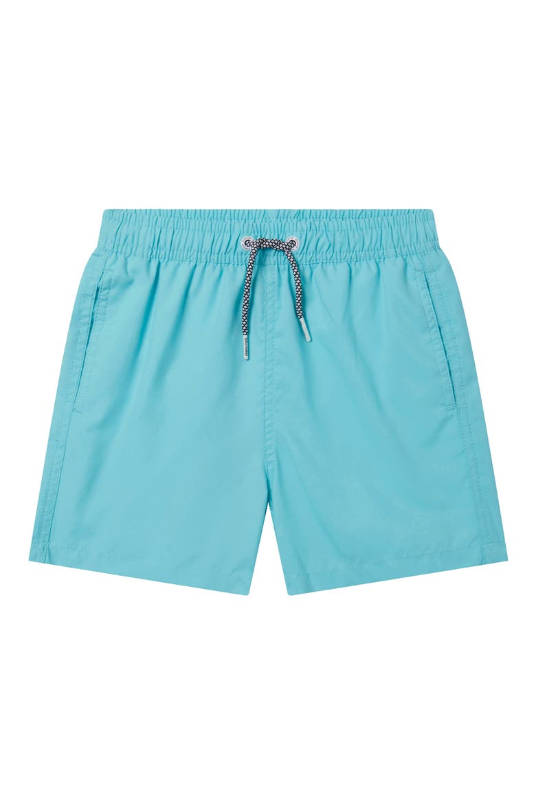 Kids' Bacalar Blue Swim Trunks, Main, color, BLUE