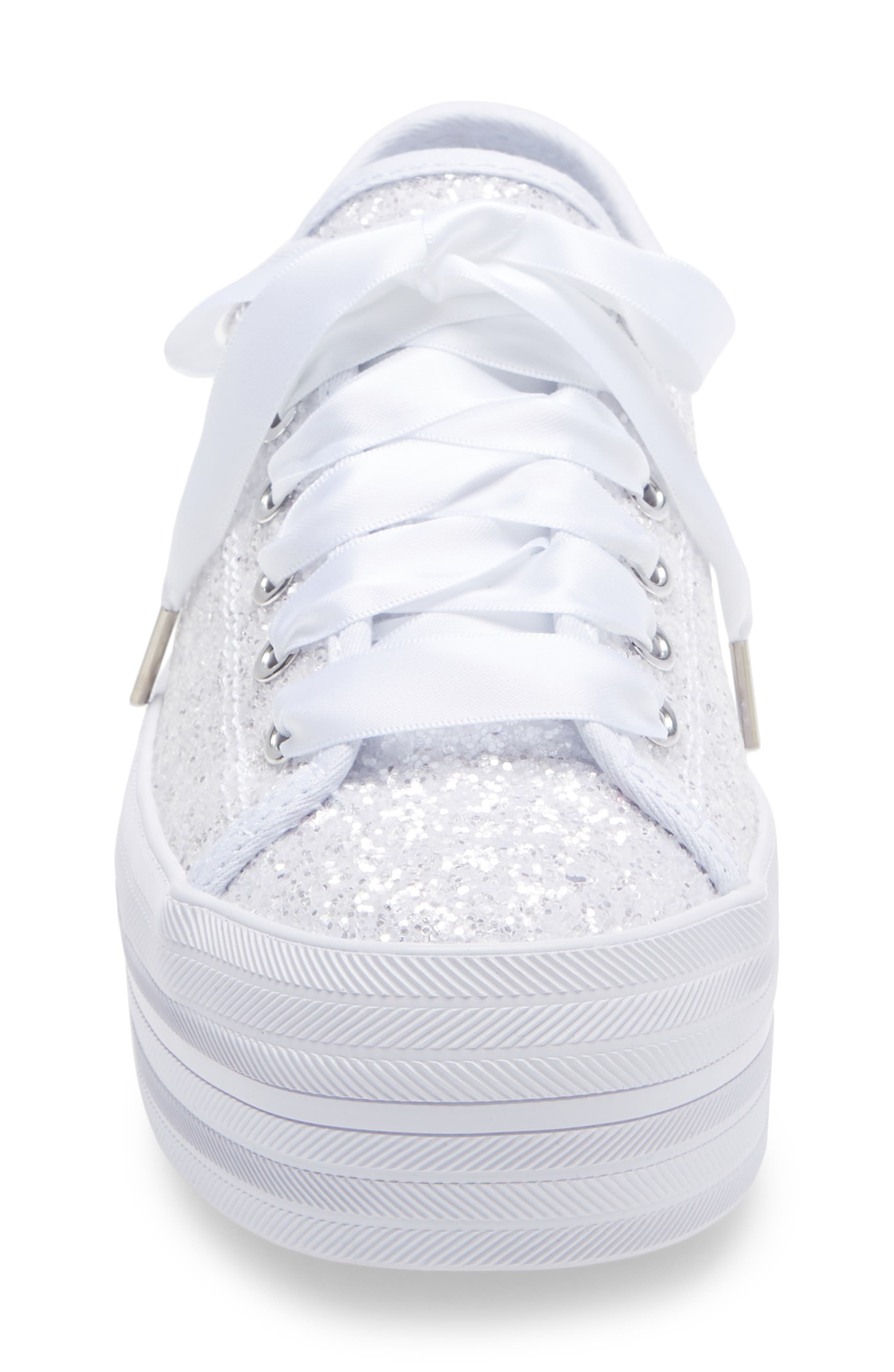 Keds<sup>®</sup> x kate spade new york triple up glitter sneaker, Alternate, color, 