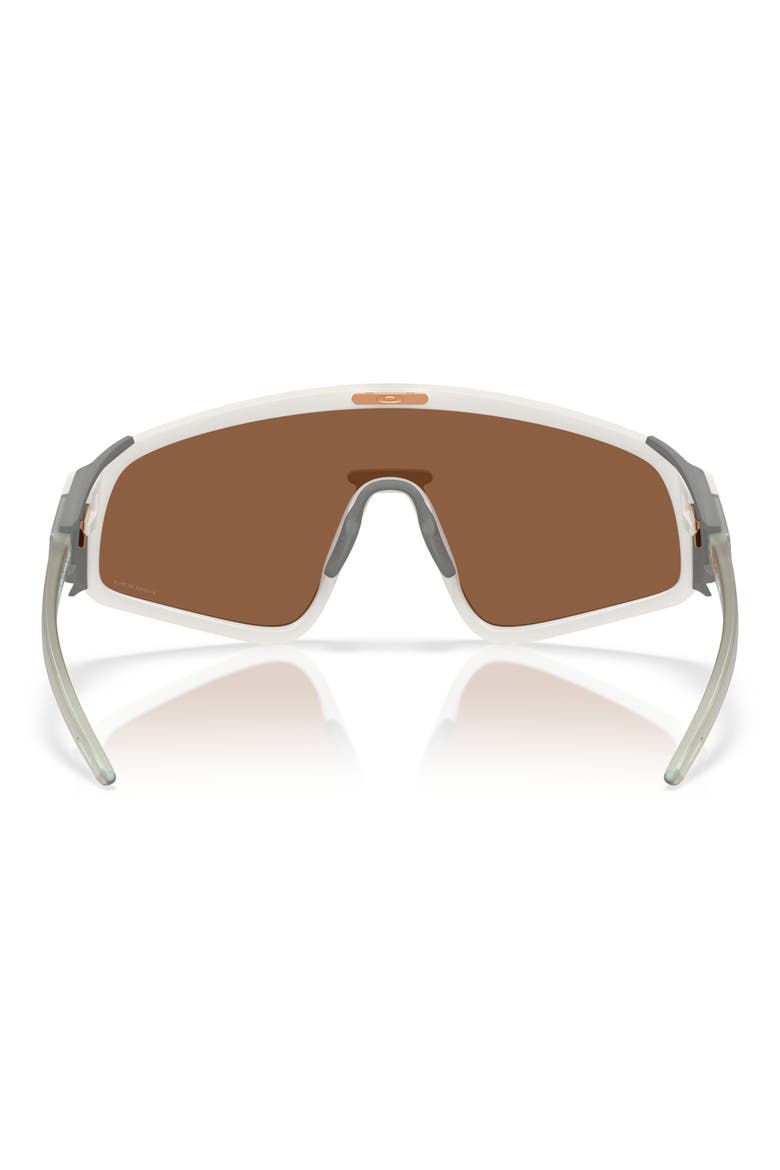 135mm Prizm™ Shield Sunglasses, Alternate, color, MATTE VAPOR / PRIZM TUNGSTEN