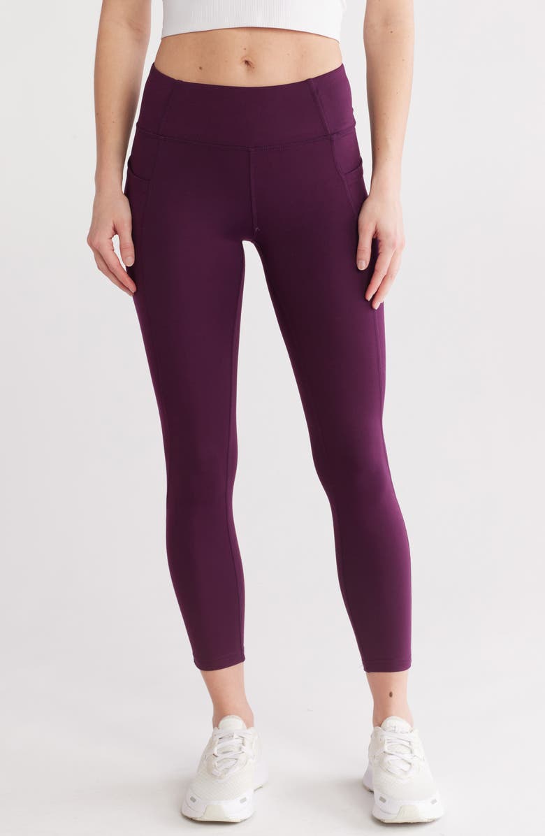 Jessica Simpson Performance Luxe Pocket Leggings, Main, color,
