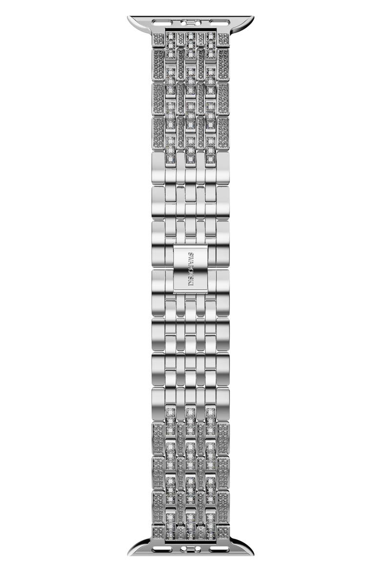 Sparkling Princess 20mm Apple Watch® Watchband, Main, color, SILVER
