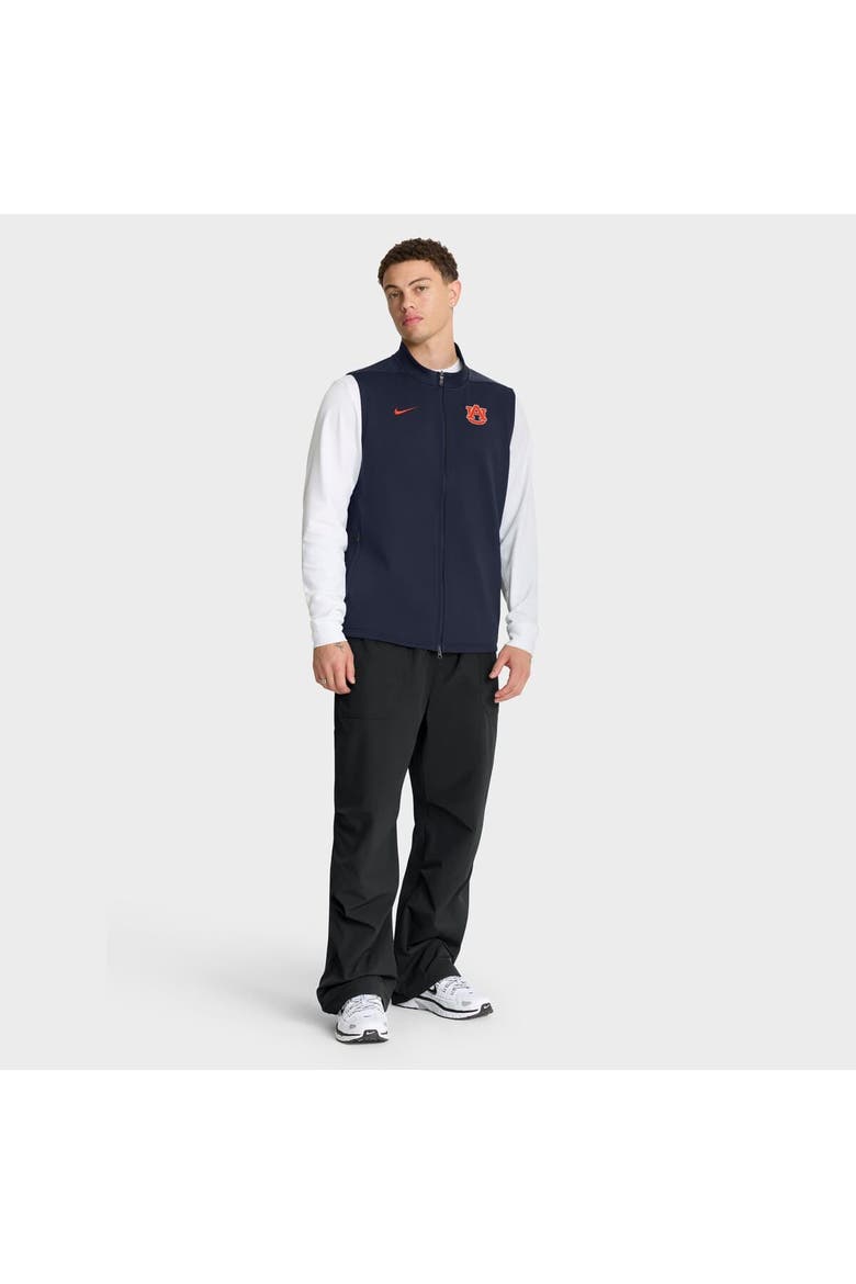 Men's Nike Navy Auburn Tigers Primetime Victory Full-Zip Vest, Alternate, color, Navy