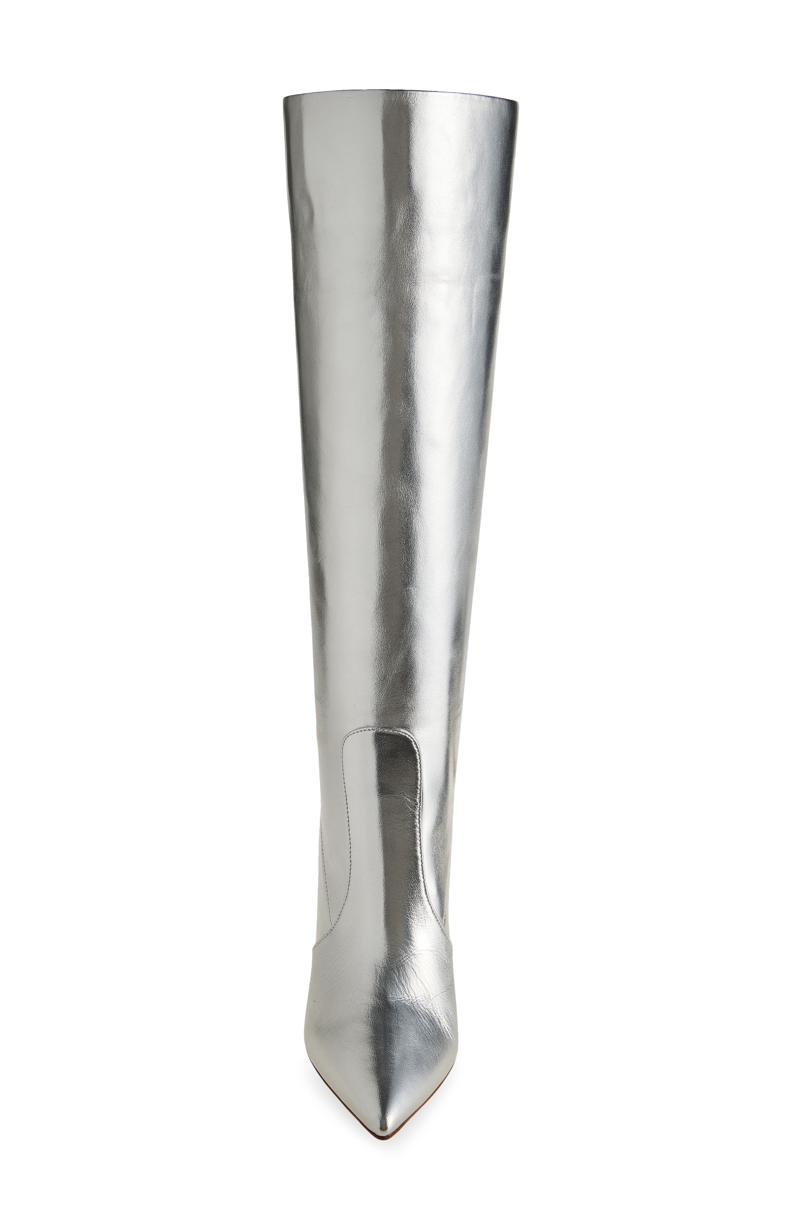 Gianvito Rossi Metallic Tall Boot, Alternate, color, 