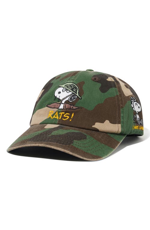 Butter Goods Rats Six-panel Baseball Cap In Multi