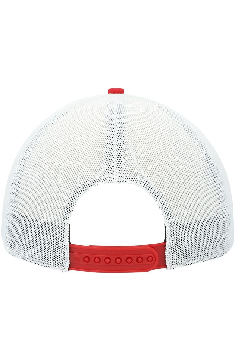 '47 Men's '47 Red Tampa Bay Buccaneers Altitude II MVP Trucker Snapback Hat, Alternate, color, Red