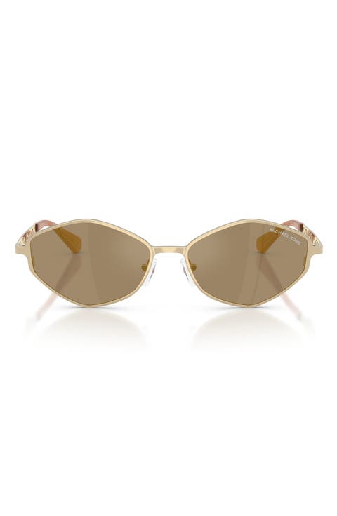 Gold Coast 56mm Angular Sunglasses